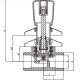 Вентиль под штукатурку Aquatherm Fusiotherm green pipe-1