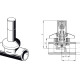 Вентиль под штукатурку Aquatherm Fusiotherm green pipe длинный-1