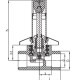 Вентиль под штукатурку Aquatherm Fusiotherm green pipe длинный-1