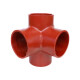 Крестовина чугунная SML двухплоскостная DS-Pipe-0