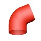 DS-Pipe Отвод чугунный SML 68-0