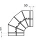 Отвод 90° ЭКОРОЛЛ ZN 150.055-2