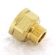 Uni-Fitt CN Переходник латунный НВ DN10x15, 3/8"x1/2"-2