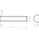 MUPRO Болт с шестигранной головкой DIN 933-1