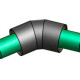 Угольники Aquatherm blue pipe OT TI-0