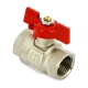 Uni-Fitt Кран шаровой ETALON В-В DN 20, 3/4", бабочка-0