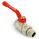 Uni-Fitt Кран шаровой ETALON Н-В DN 15, 1/2" разъемный, ручка-2