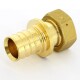 Uni-Fitt Муфта аксиальная-В 16x3/4" НГ, плоская-2