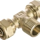 Uni-Fitt Тройник обжим-Н 20x1/2"x20-1