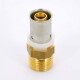 Муфта пресс UNI-FITT 702G НР латунная-3