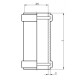 Ostendorf KG2000U Муфта ремонтная-1
