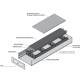Mohlenhoff Конвектор внутрипольный WSK-180-140-1250-4