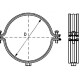 Fachmann Хомут вентиляционный М8 D180-2