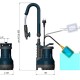 UNIPUMP Садовый насос RAIN Q400, 3/4", 67 л/мин, 11 м -2