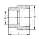 Valfex PP-R Муфта переходная В-Н 32x20 белая-1