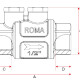Itap ROMA 104 Клапан обратный-2