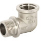 Uni-Fitt Угол с упором никелированный НВ DN15, 1/2"-0