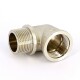 Uni-Fitt Угол с упором никелированный НВ DN15, 1/2"-1