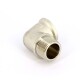 Uni-Fitt Угол с упором никелированный НВ DN15, 1/2"-2