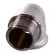 Uni-Fitt Угол с упором никелированный НВ DN15, 1/2"-4