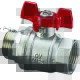 Oventrop Кран шаровой Optibal Н-В DN 10 бабочка-0