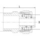 PRO AQUA K Муфта компрессионная НР-1
