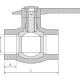 SLT BLOCKFIRE Кран шаровой PP-R-2