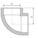 SLT BLOCKFIRE Отвод PP-R 90°-2
