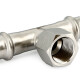 Uni-Fitt Тройник пресс-В нержавеющий 42x1.1/4"x42-0
