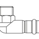 UNI-FITT AISI304 Угол пресс-Н нержавеющий-1