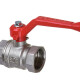 Valfex OPTIMA Кран шаровой никелированный В-В DN20, 3/4" рычаг-2