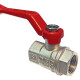 Valfex PREMIUM Кран шаровой В-В DN20, 3/4" рычаг-0