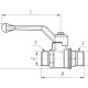 Valfex PREMIUM Кран шаровой Н-Н DN15, 1/2" рычаг-1