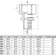 VARMEGA Slide-fit Муфта аксиальная ВР, латунь-2