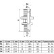 VARMEGA Slide-fit Муфта переходная аксиальная PPSU-1