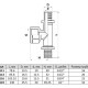 VARMEGA Slide-fit Тройник аксиальный ВР латунь-1
