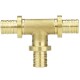 VARMEGA Slide-fit Тройник аксиальный латунь-0