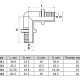 VARMEGA Slide-fit Угольник аксиальный латунь-2