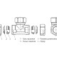 Fortisflex Тройник соединительный FFC-T-4