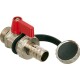 Smart Install Кран шаровой латунный дренажный DN 15, 1/2" со штуцером-1