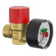 Flamco Клапан предохранительный с манометром Prescomano-2
