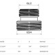 ONE PLUS Ниппель переходной для узла подключения радиатора-1