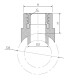 SLT AQUA Вварное седло PP-R 160×90-1