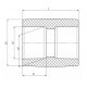 SLT AQUA Муфта PP-R 50-2
