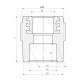SLT AQUA Муфта комбинированная PP-R 32×3/4" ВР-1