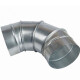 V-Vent Отвод круглый 90° ZN 0,45 D160 -1
