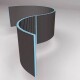 Панель теплоизоляционная TEPLOFOM+ поперечный пропил-4