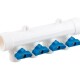 RTP Alpha Коллектор с шаровым краном PP-R-2