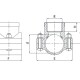 Unidelta Зажимный хомут ПНД с металлическим кольцом-1