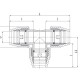 Unidelta Тройник компрессионный 40x40x40-3